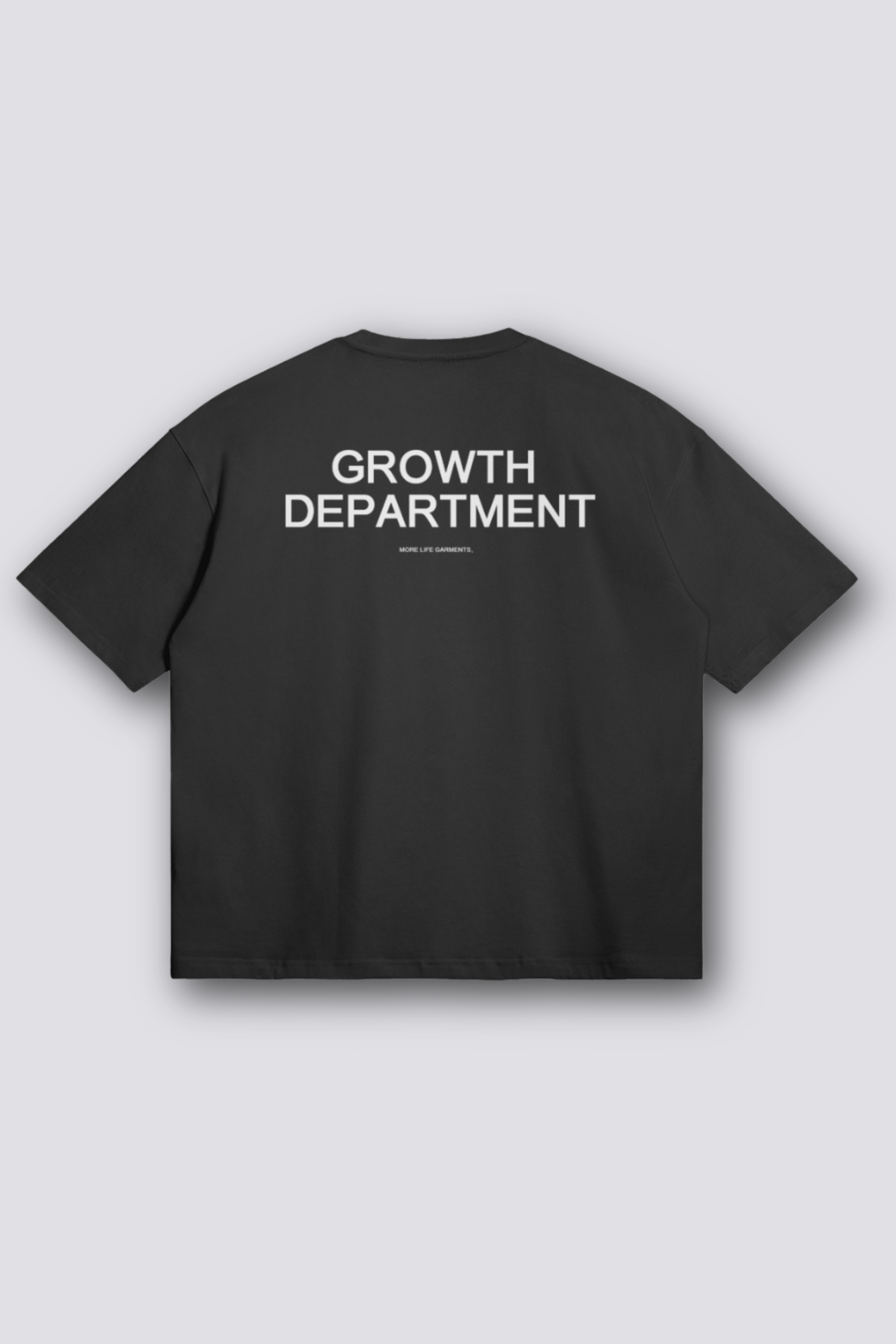 Growth Department Oversized T-Shirt Black