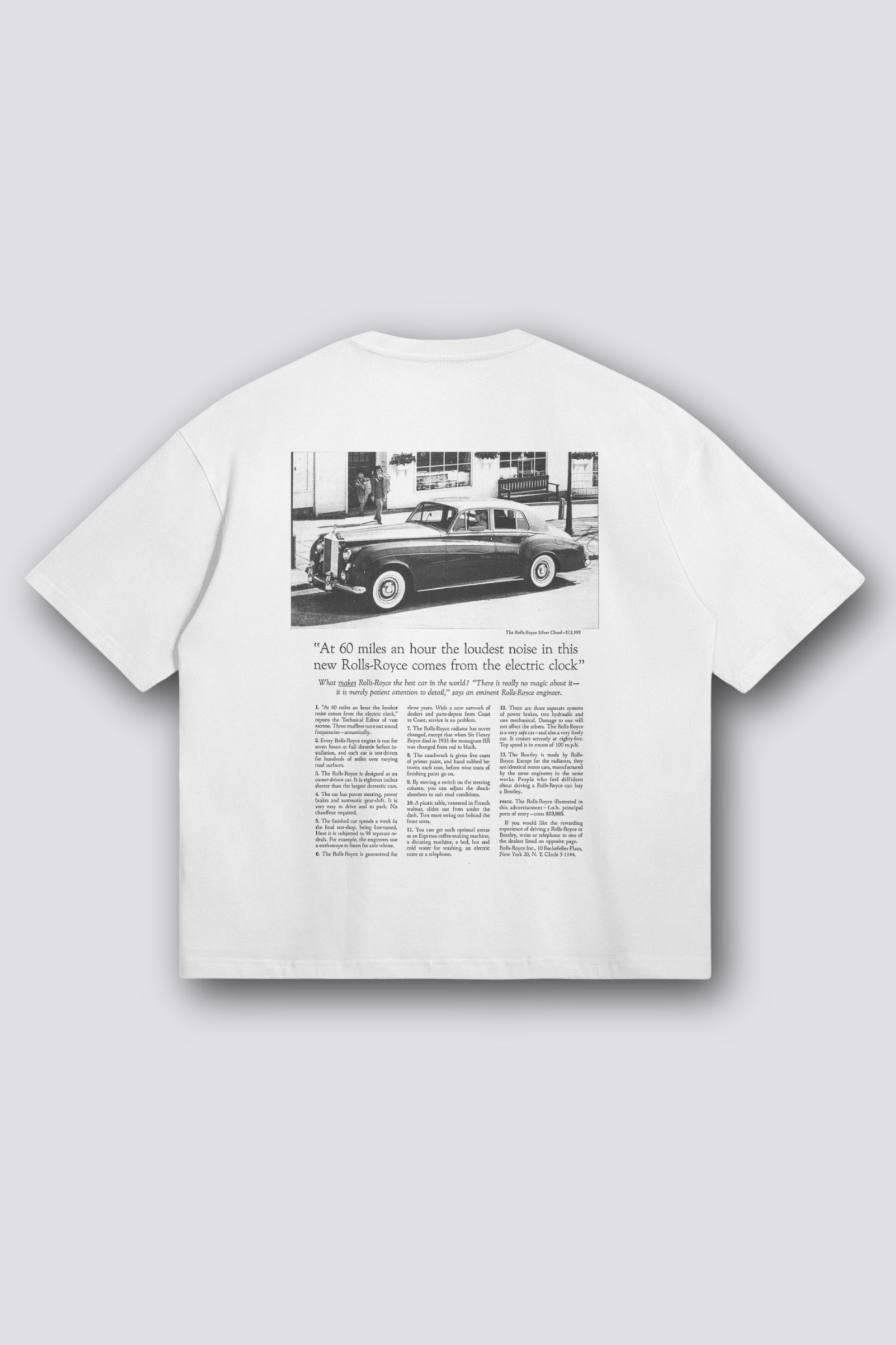 Rolls Royce Oversized T-Shirt