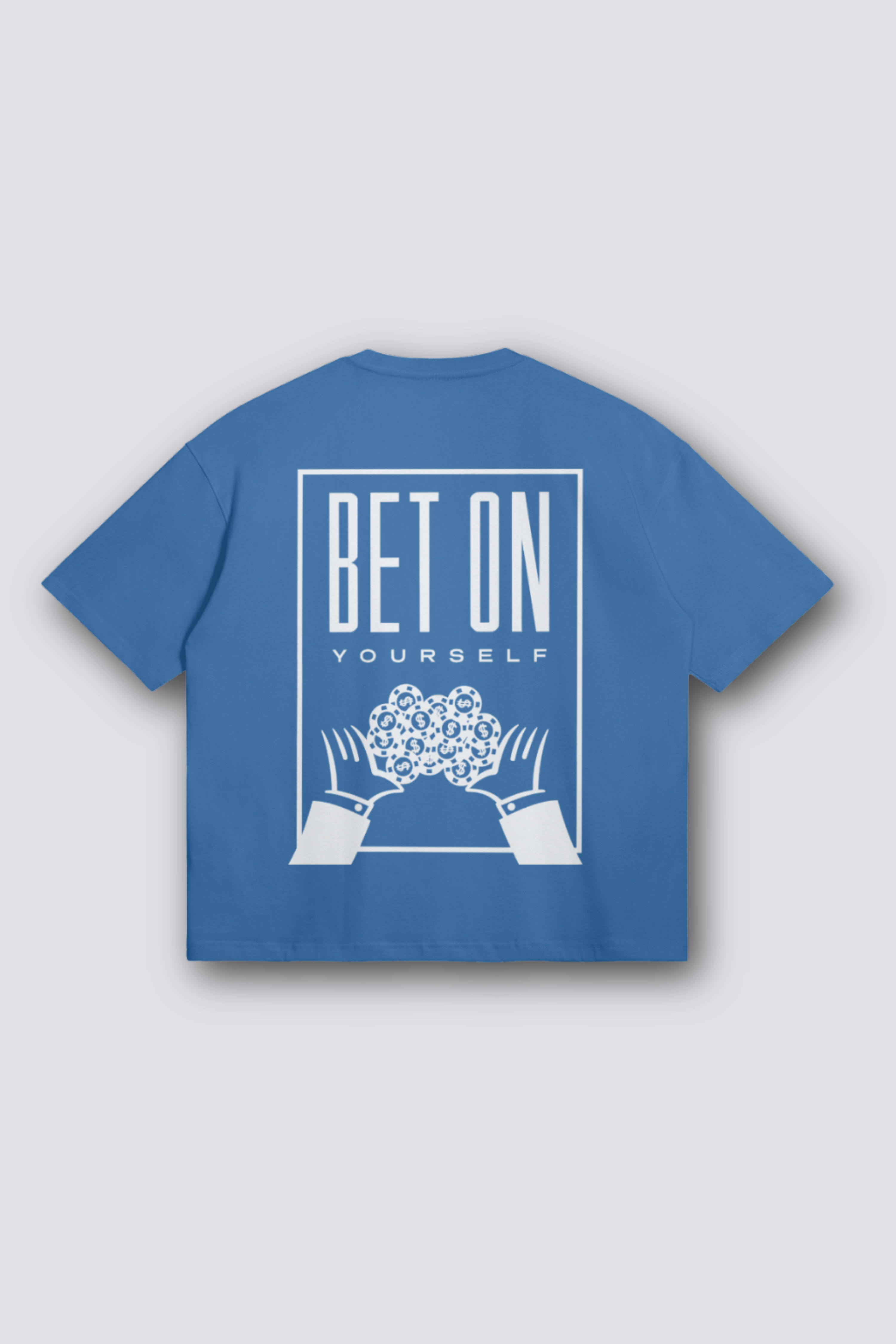 Bet On Yourself Monopology T-Shirt Blue