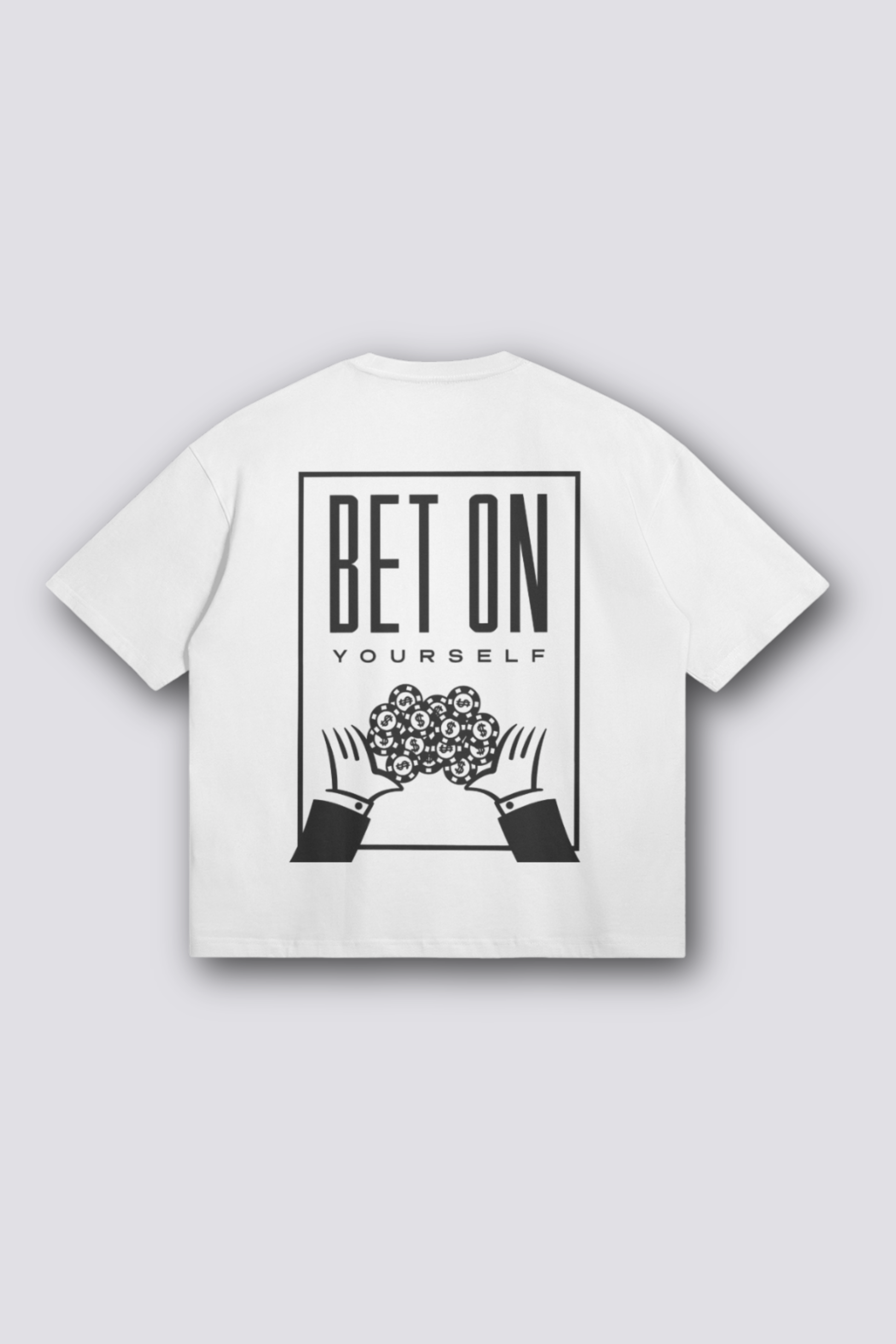 Bet On Yourself Oversized T-Shirt White