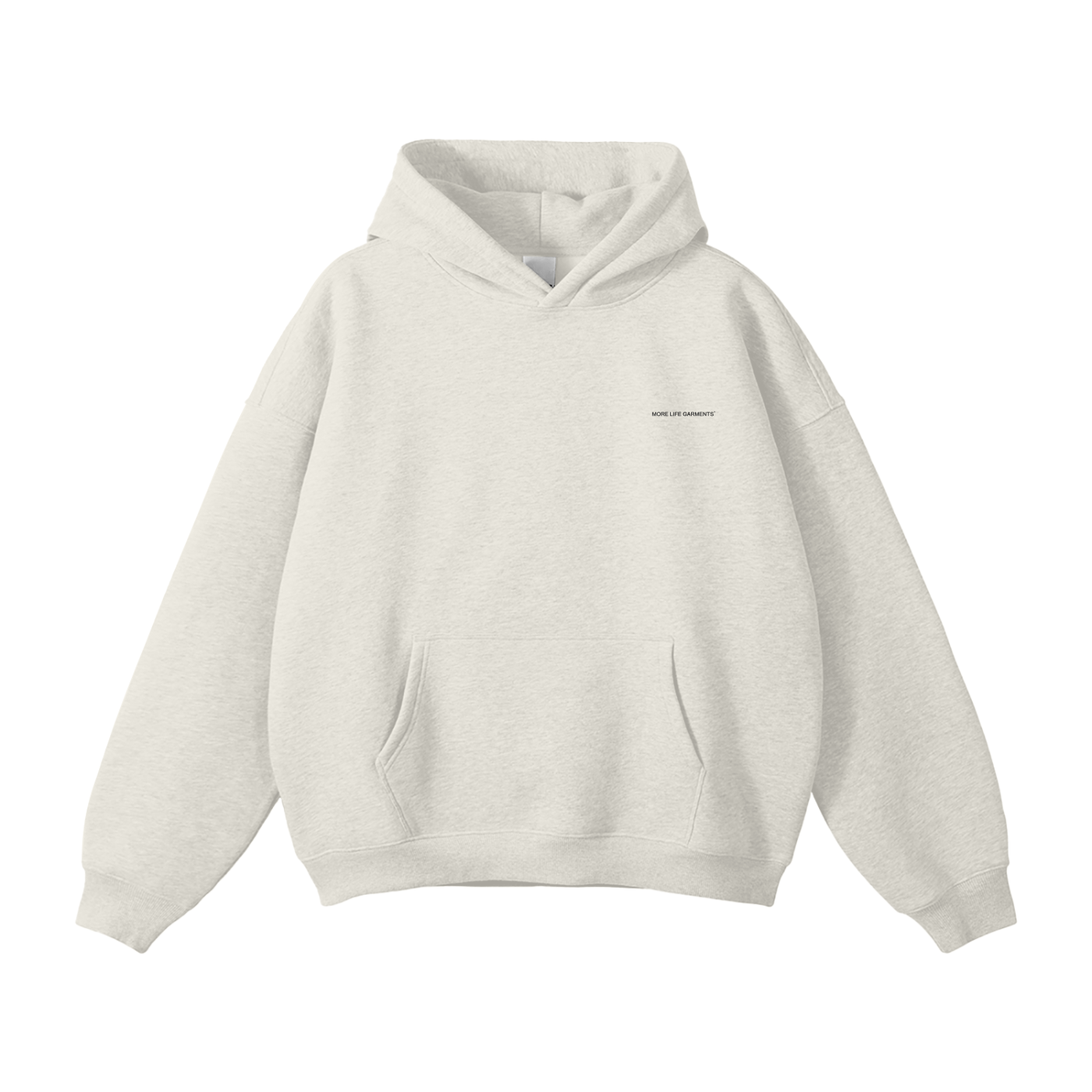 Fuck 9-5 Oversized Hoodie Oat Grey