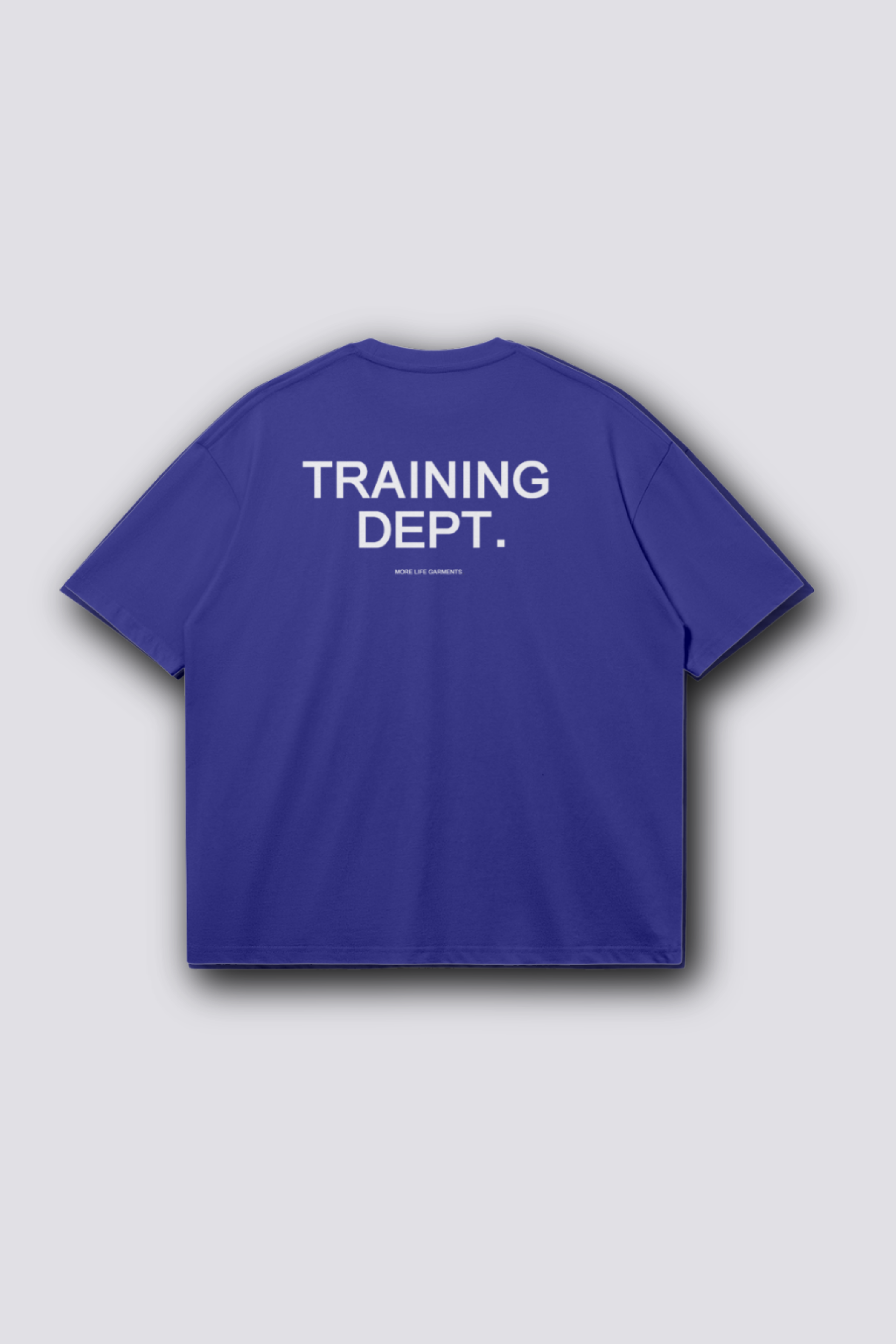 Training Department Oversized T-Shirt Sapphire Blue