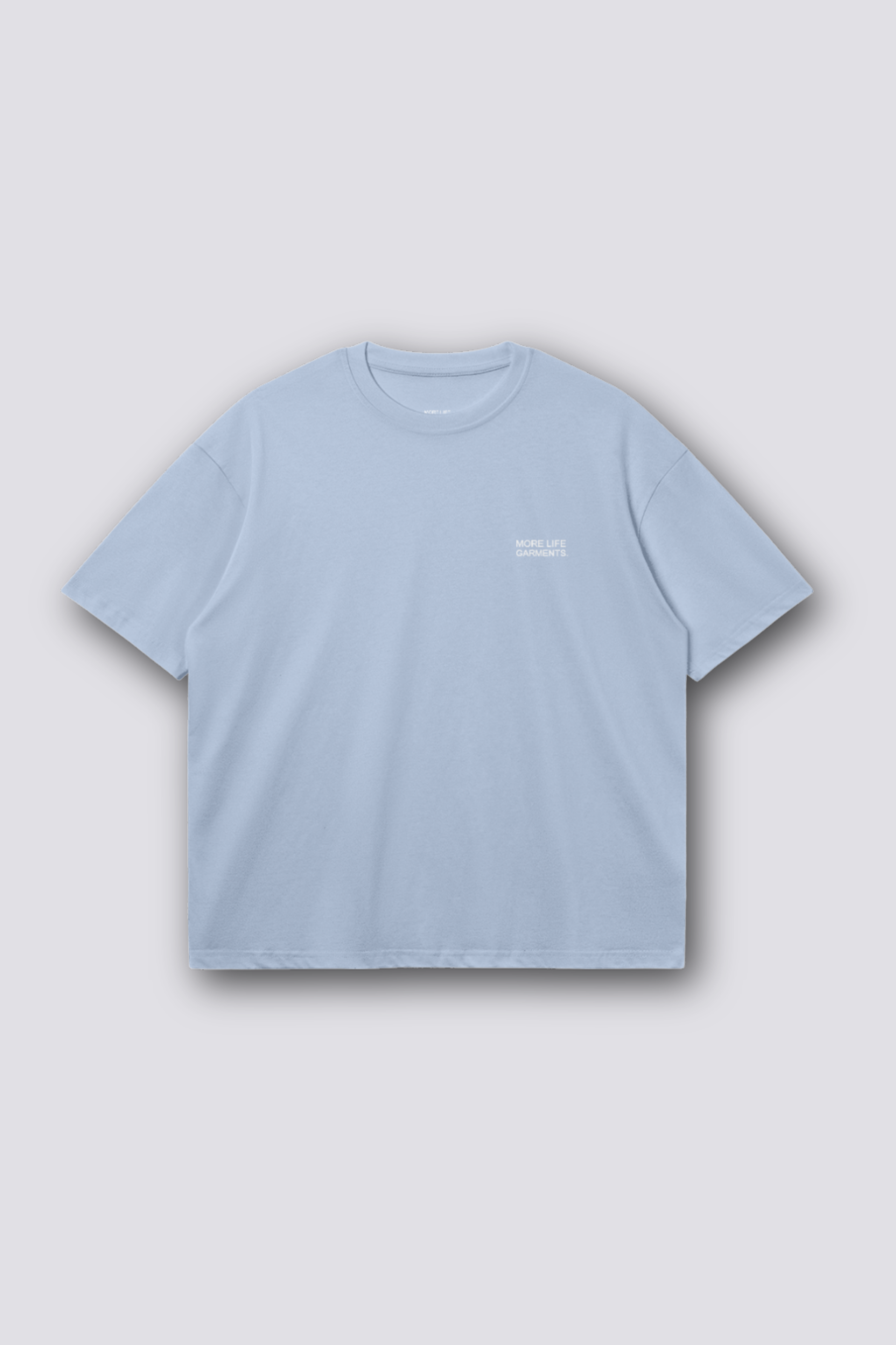 Training Department Oversized T-Shirt Light Blue