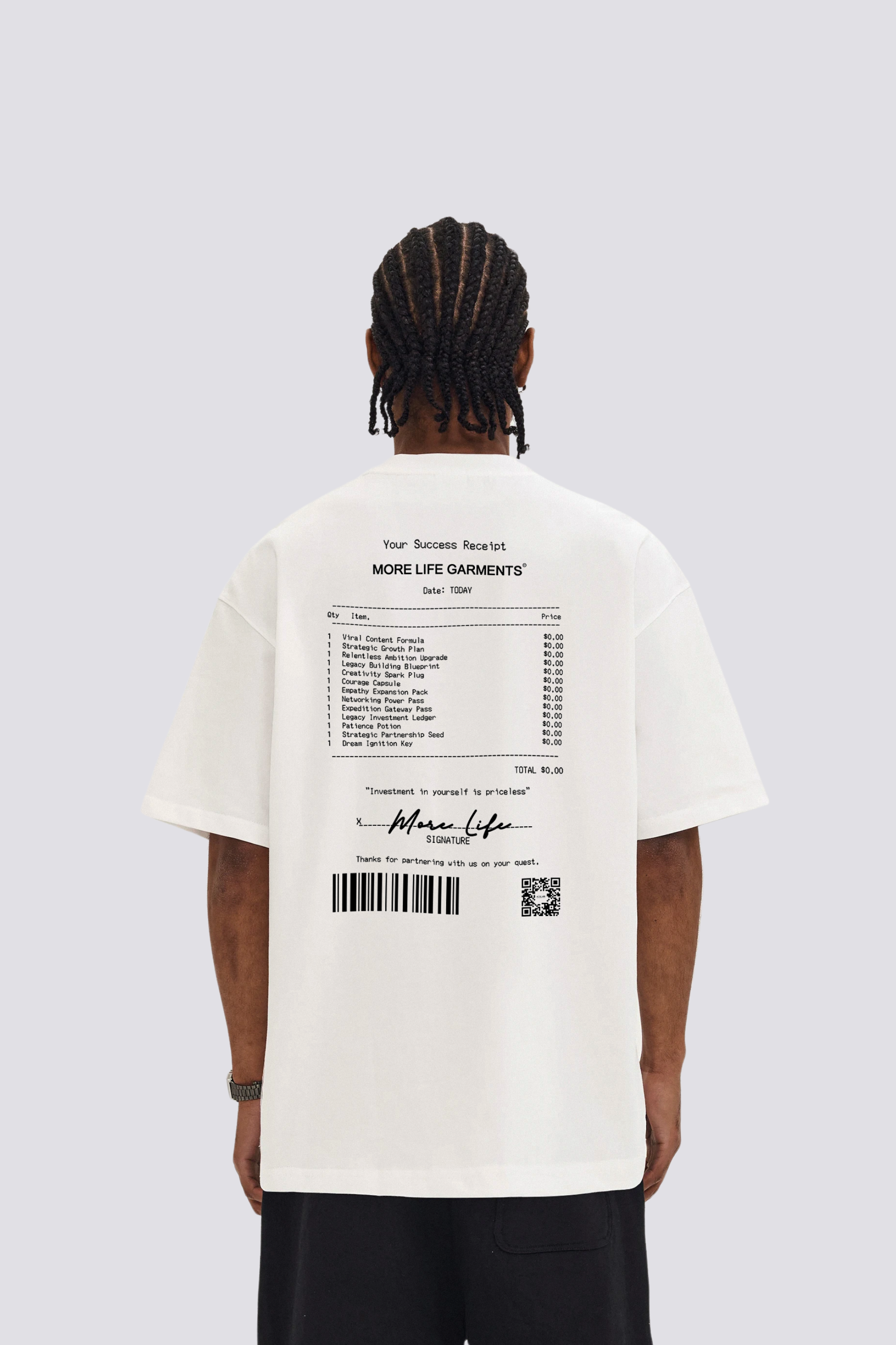 Success Formula Oversized T-Shirt