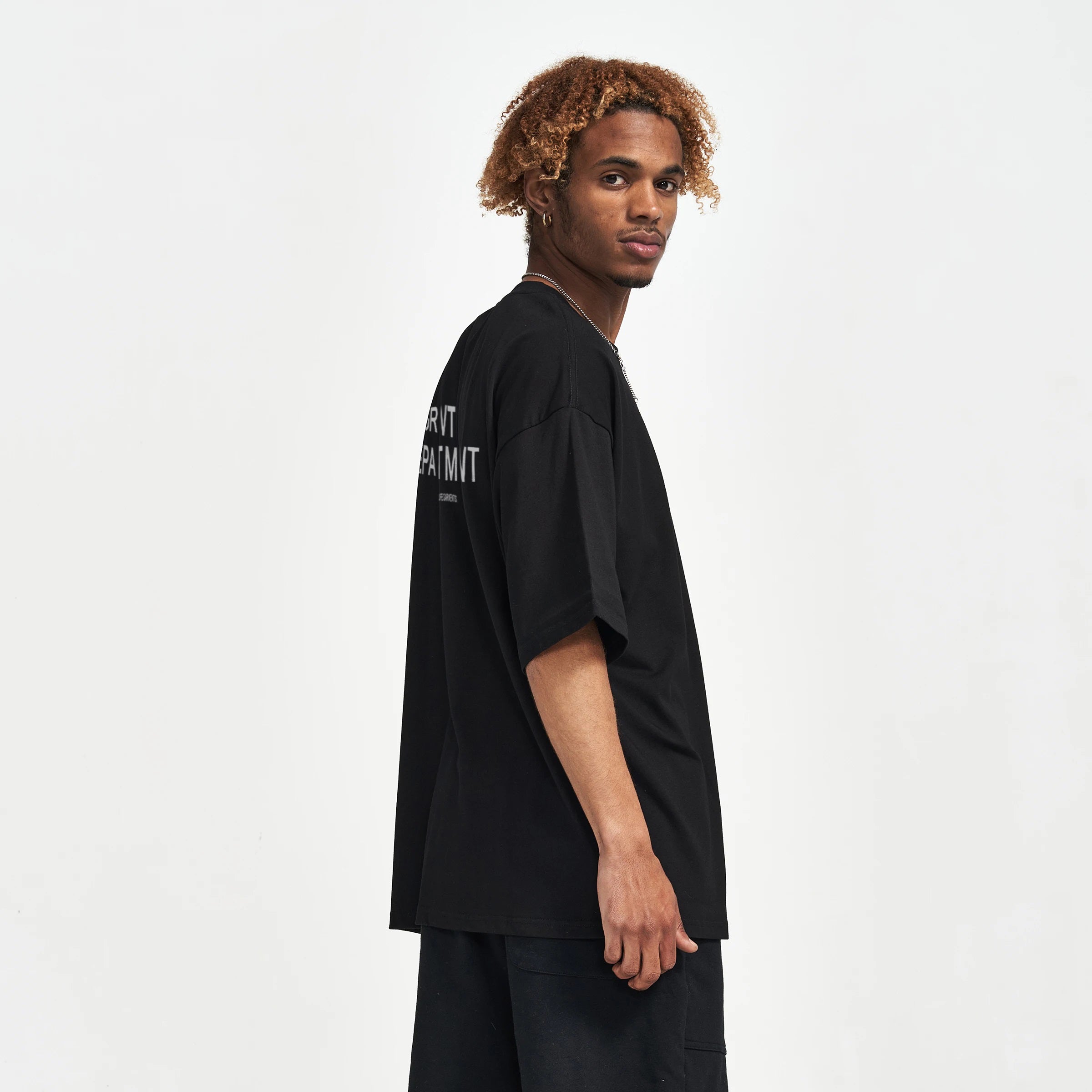 Growth Department Oversized T-Shirt Black