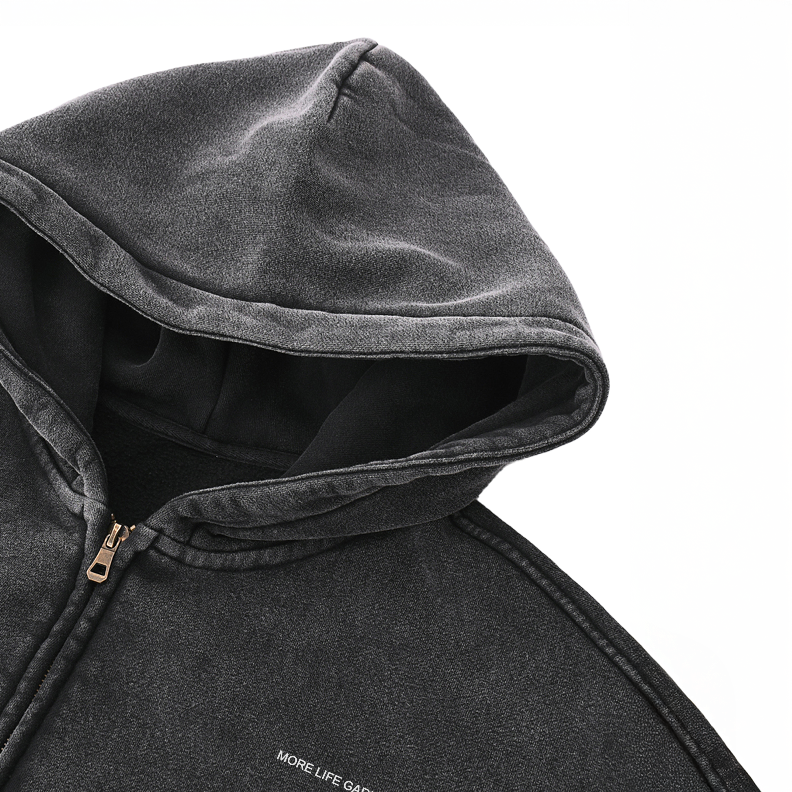 More Life Heavyweight Zipped Hoodie
