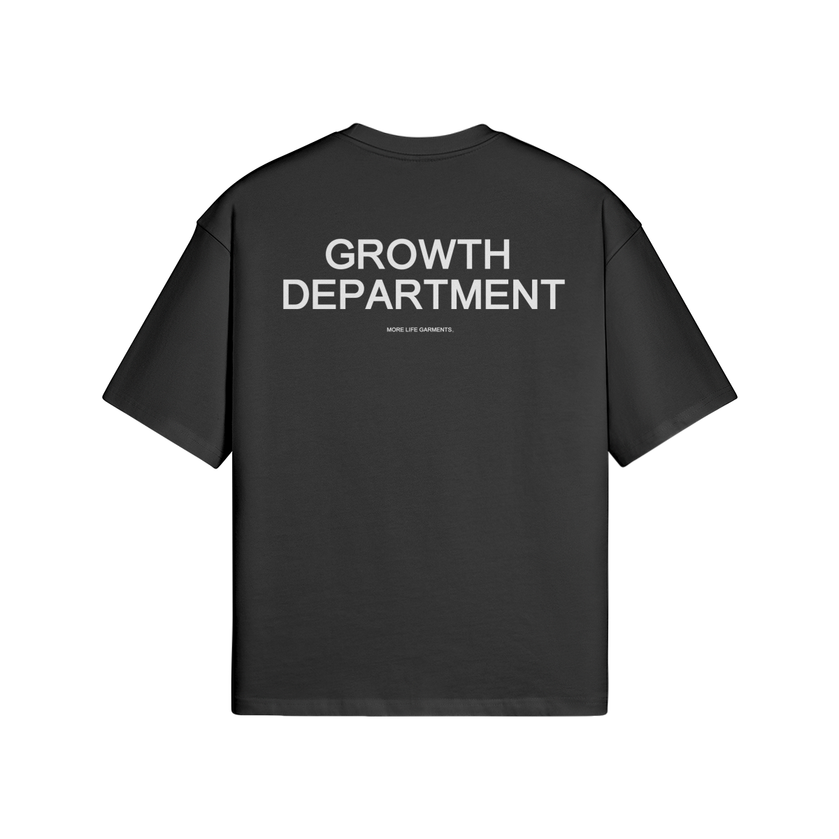 Growth Department Oversized T-Shirt Black