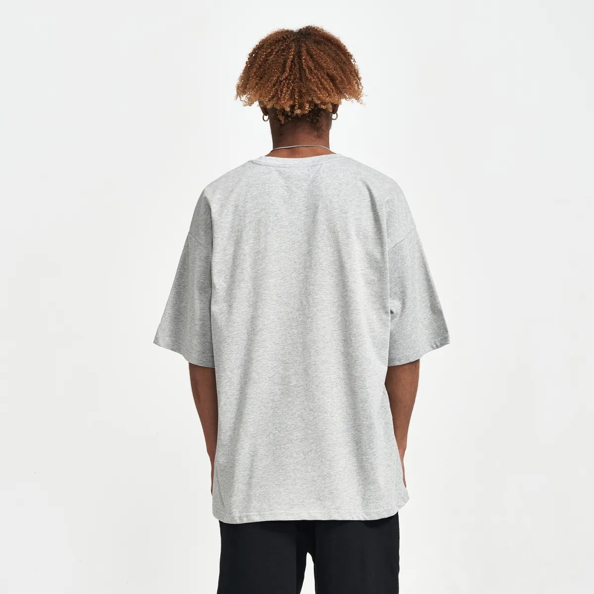 More Life Garments Essential Oversized T-Shirt Grey