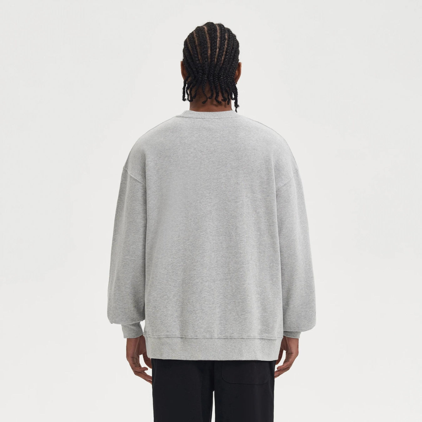 Essentials Oversized Sweatshirt Heather Grey