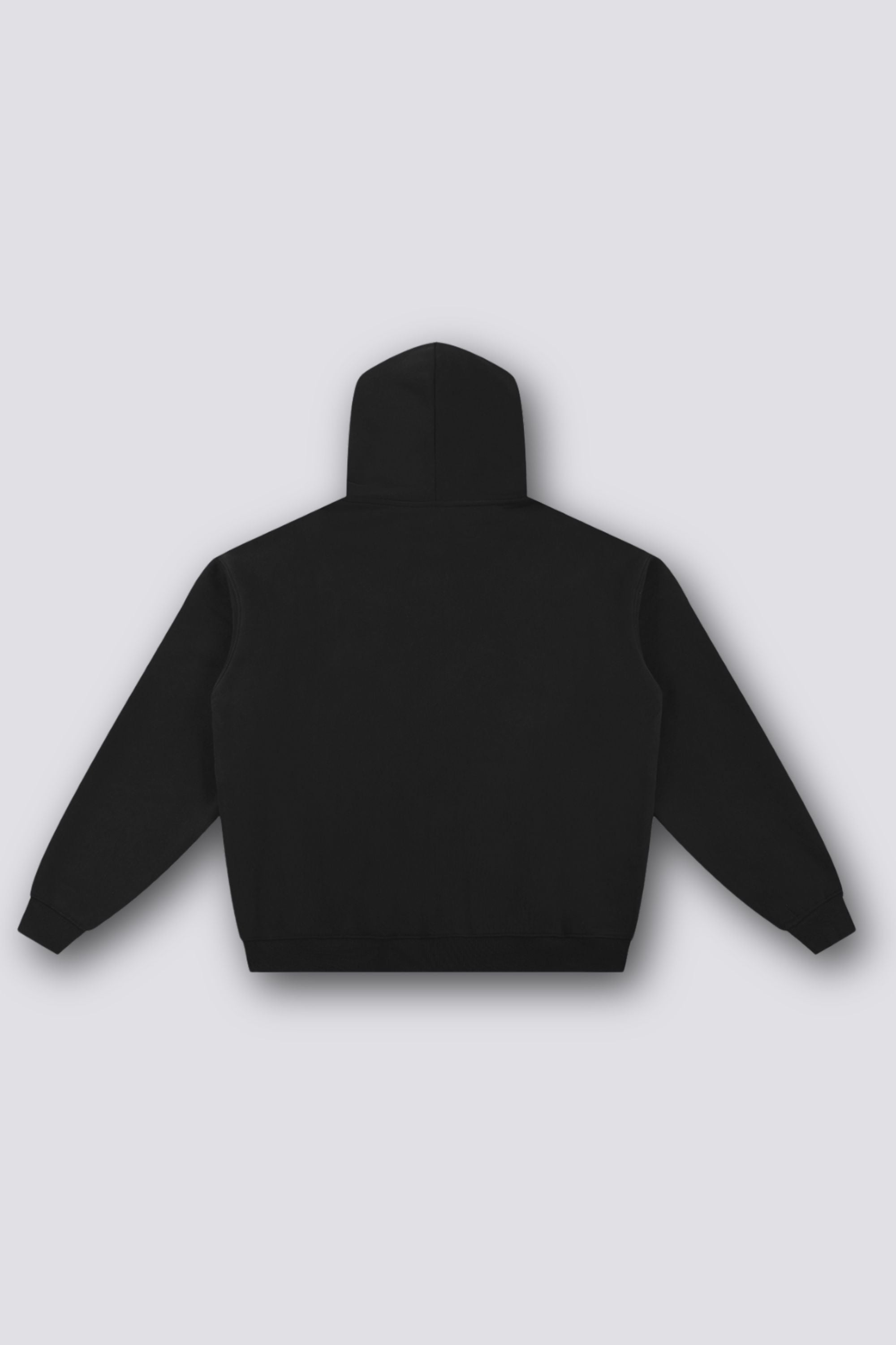 More Life Heavyweight Zipped Hoodie Black