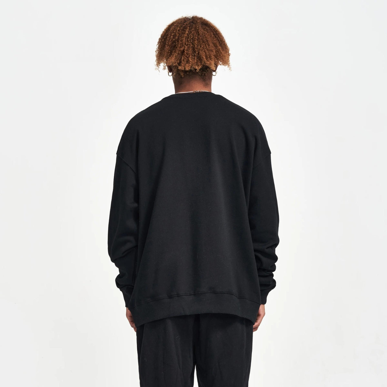 Essentials Oversized Sweatshirt Black