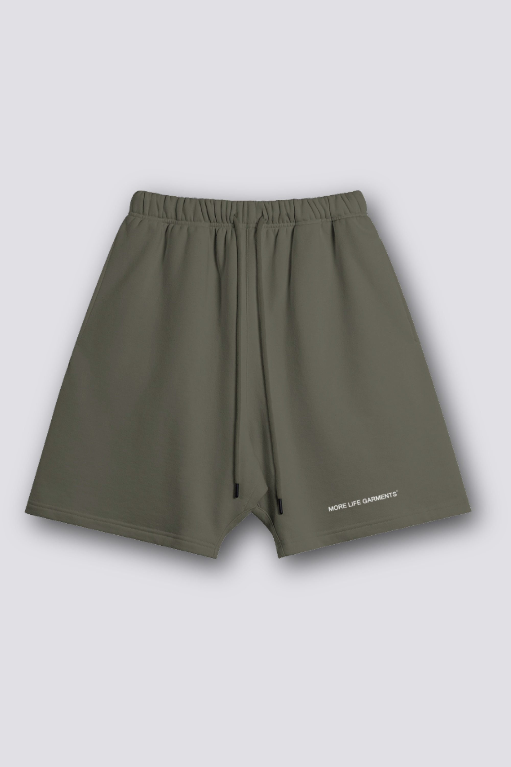 More Life Oversized Shorts Charcoal
