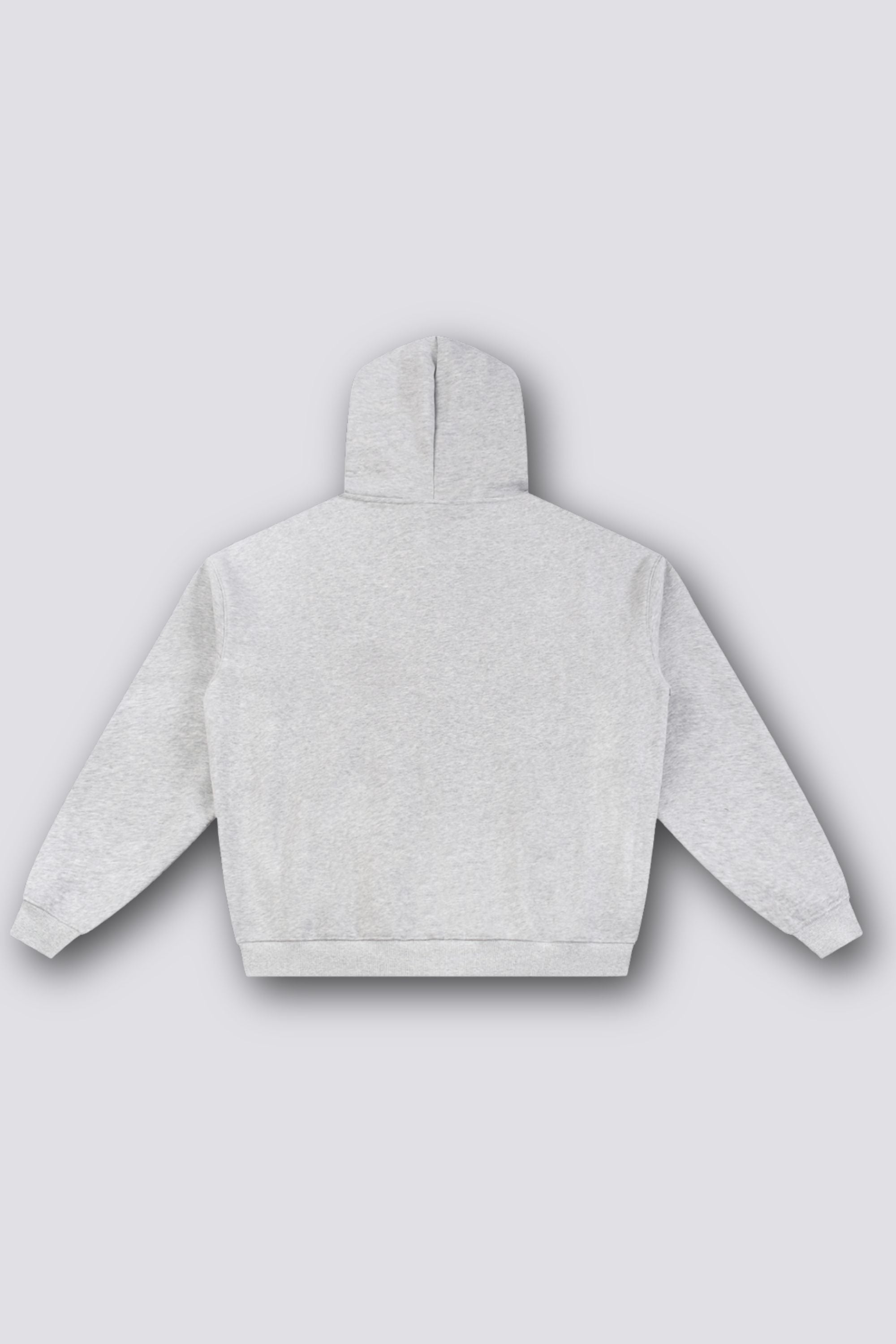 More Life Heavyweight Zipped Hoodie Grey