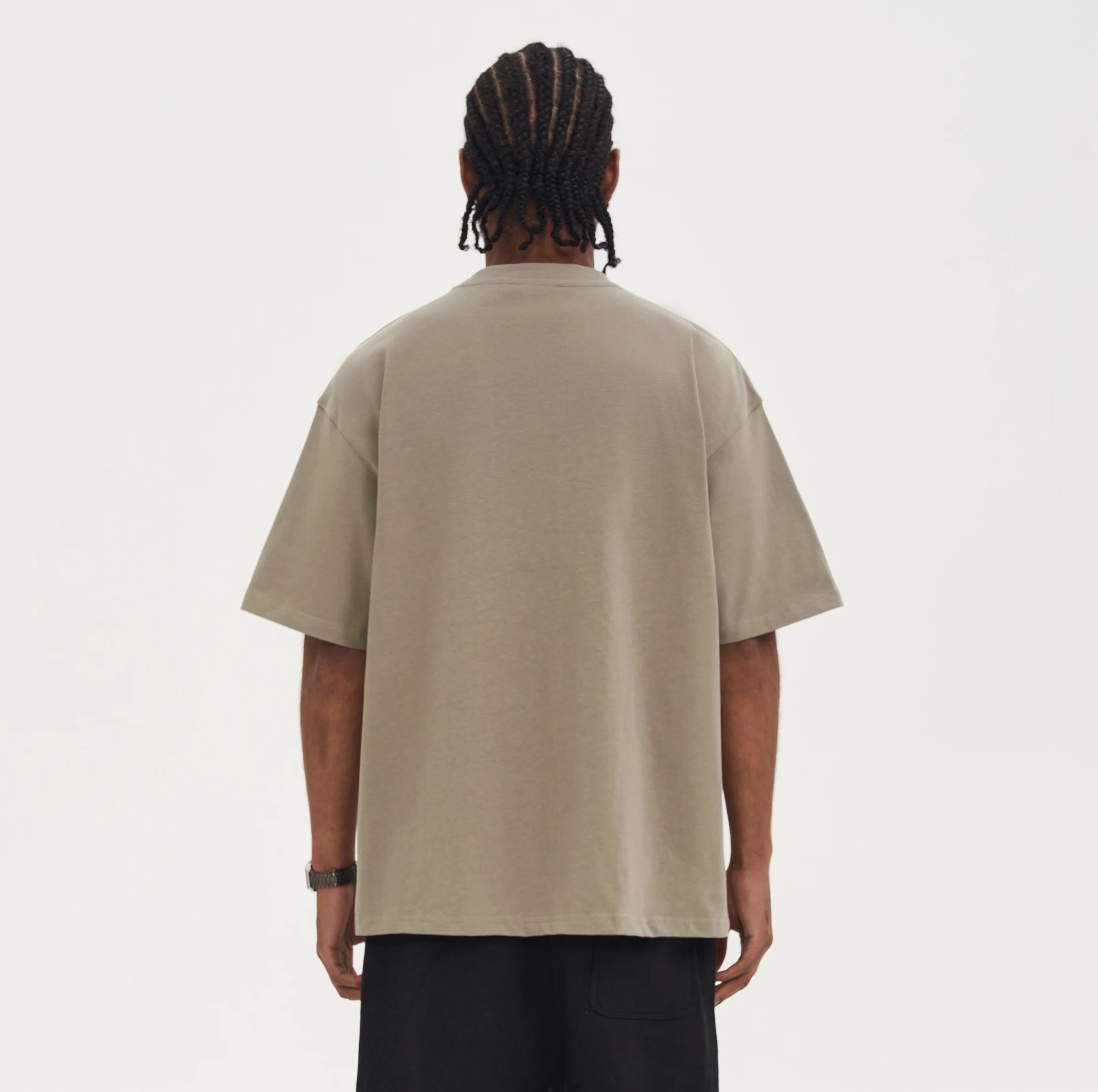 More Life Garments Essential Oversized T-Shirt Americano