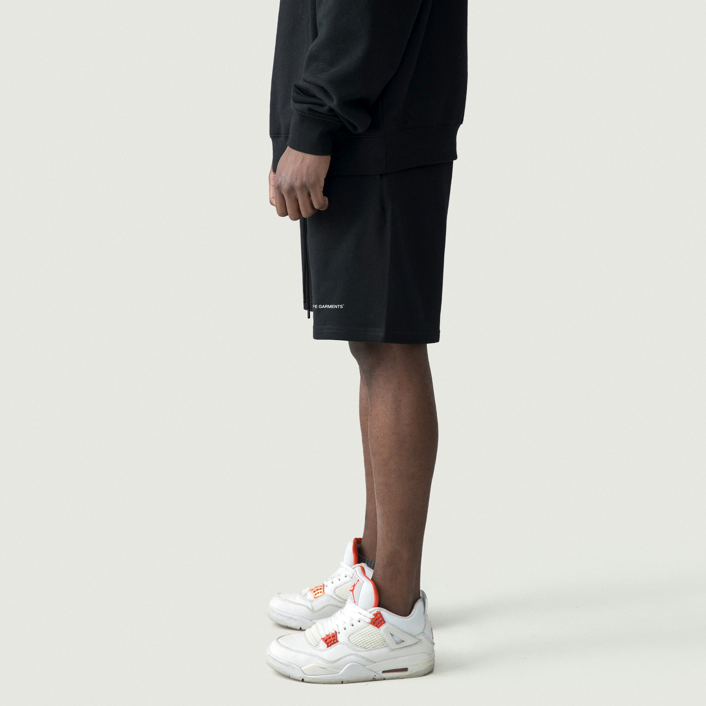 More Life Oversized Shorts Black