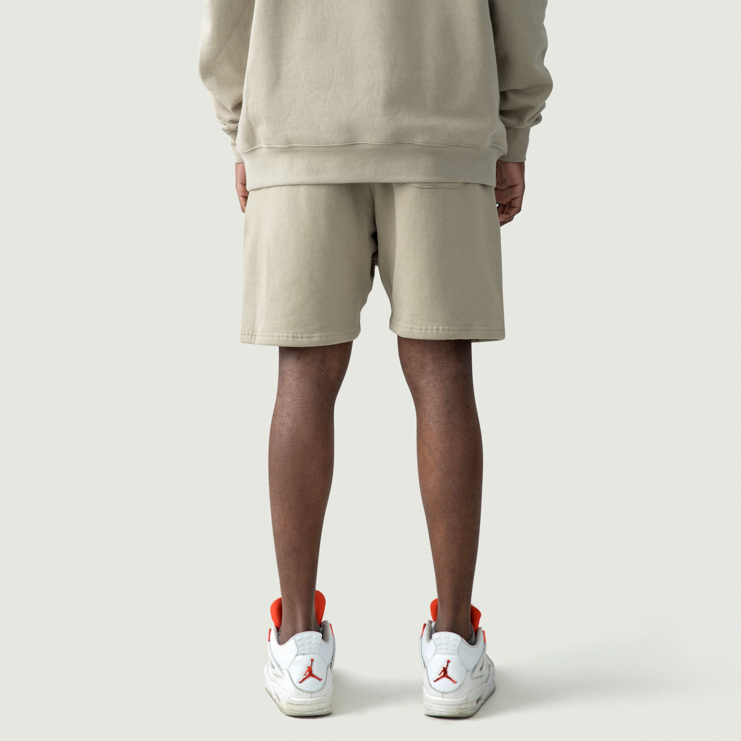 More Life Oversized Shorts Camel