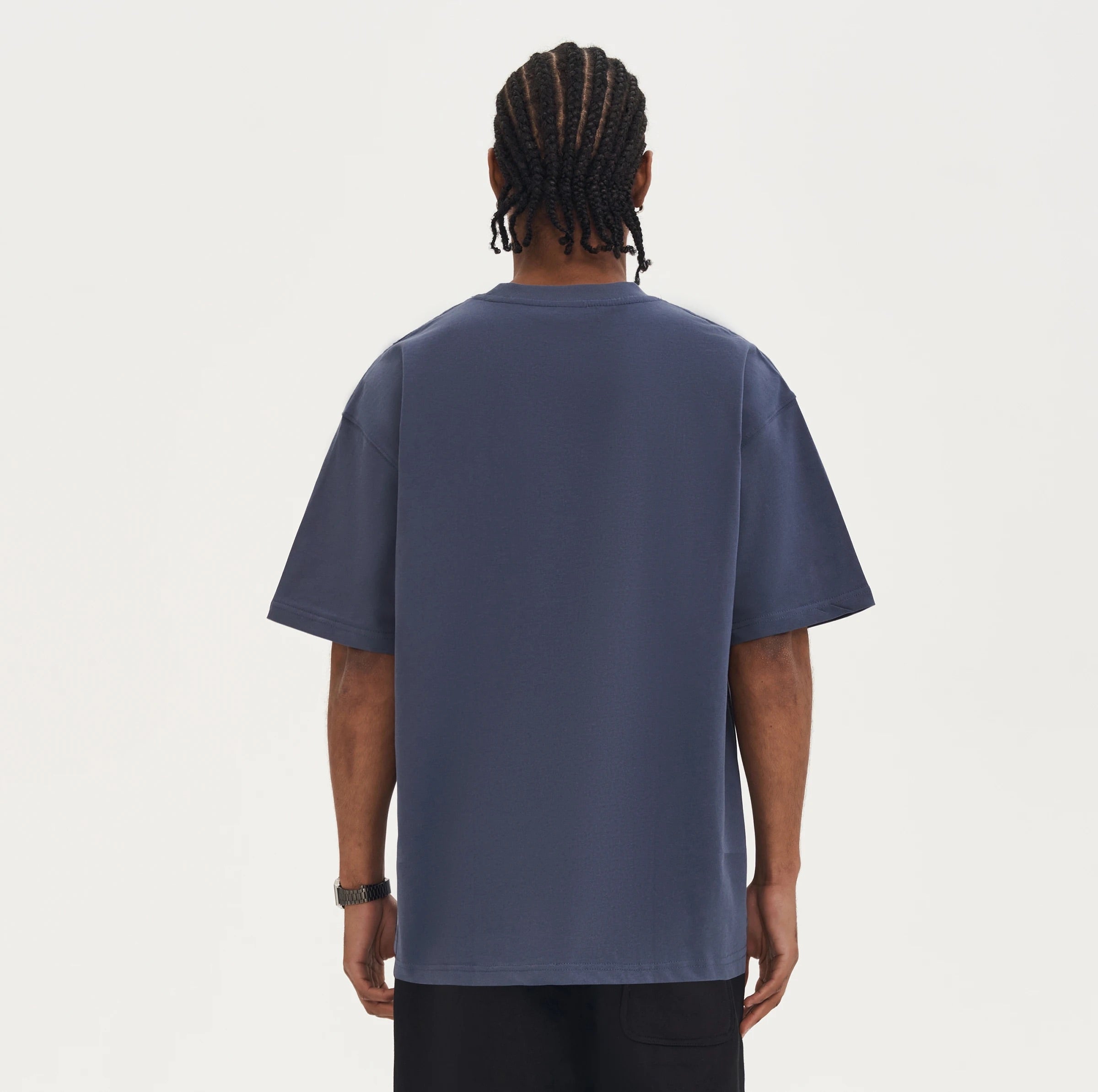 More Life Garments Essential Oversized T-Shirt Slate