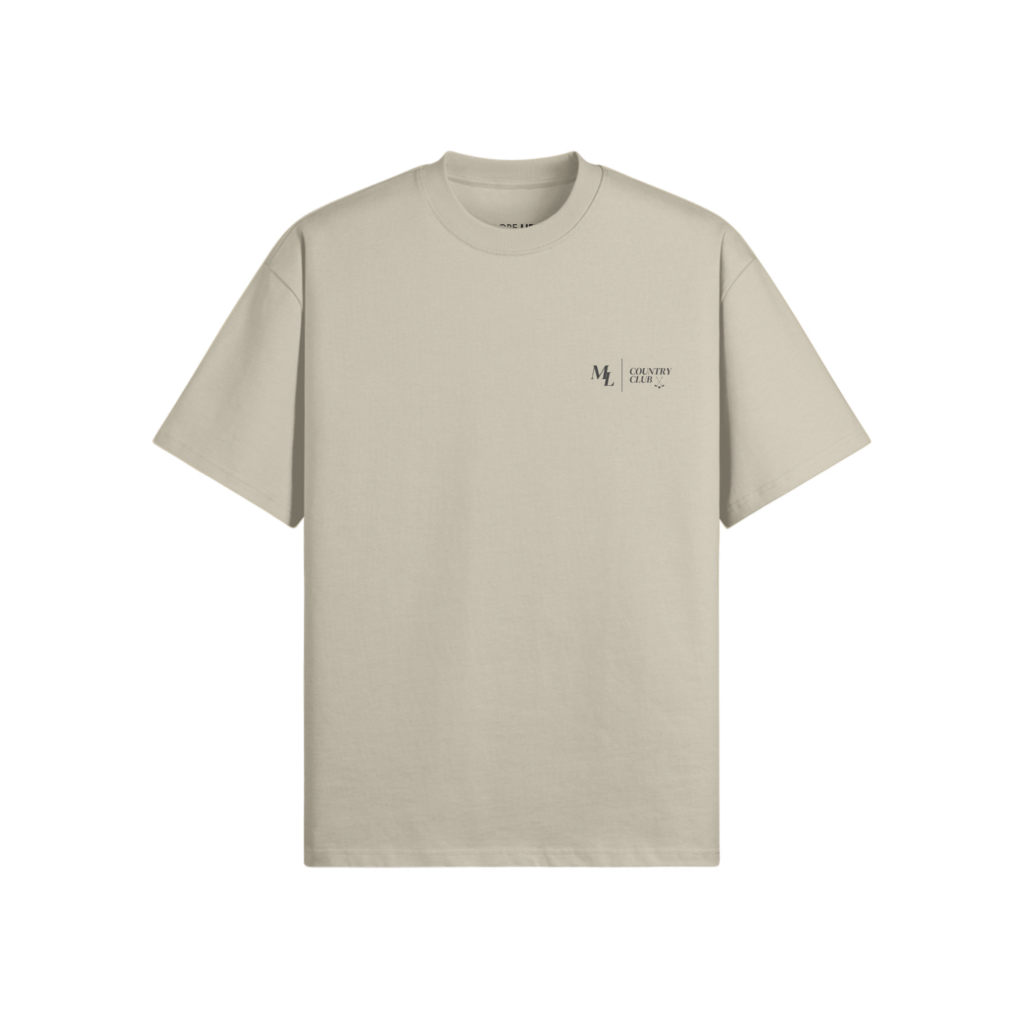 More Life Country Club Oversized T-shirt Ash Grey