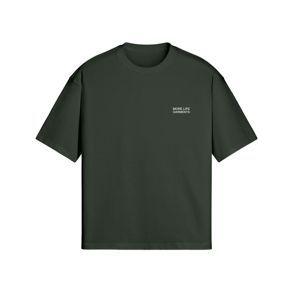 More Life Garments Essential Oversized T-Shirt Jungle