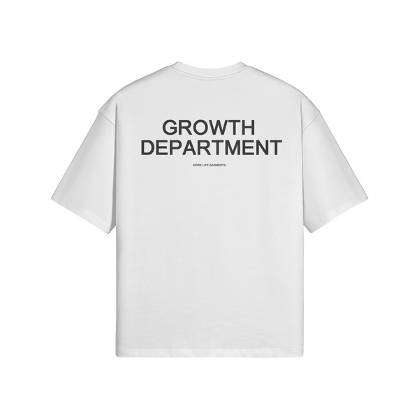 #3 Growth Department Oversized T-Shirt White