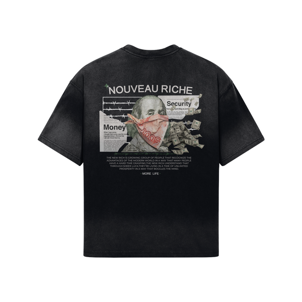 #4 Nouveau Riche Oversized Stonewashed T-shirt